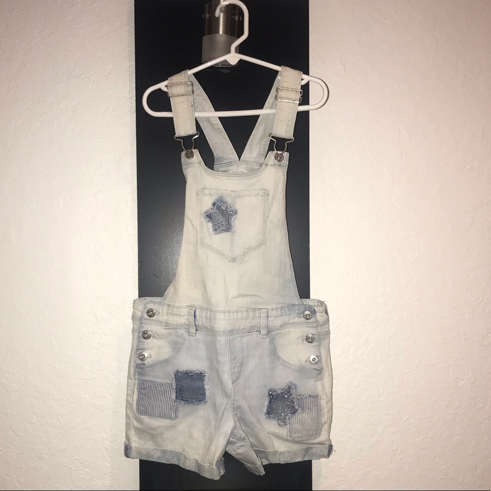 l.e.i. Girl Jeans Short Overalls